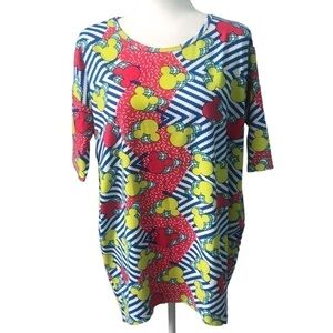 LuLaRoe Disney Irma Top Oversized Size Small Fits Large NWT